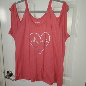Express‎ Cold Shoulder super soft shirt